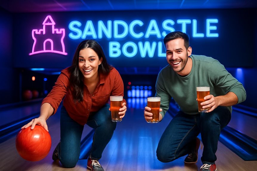 cosmic bowling night fun