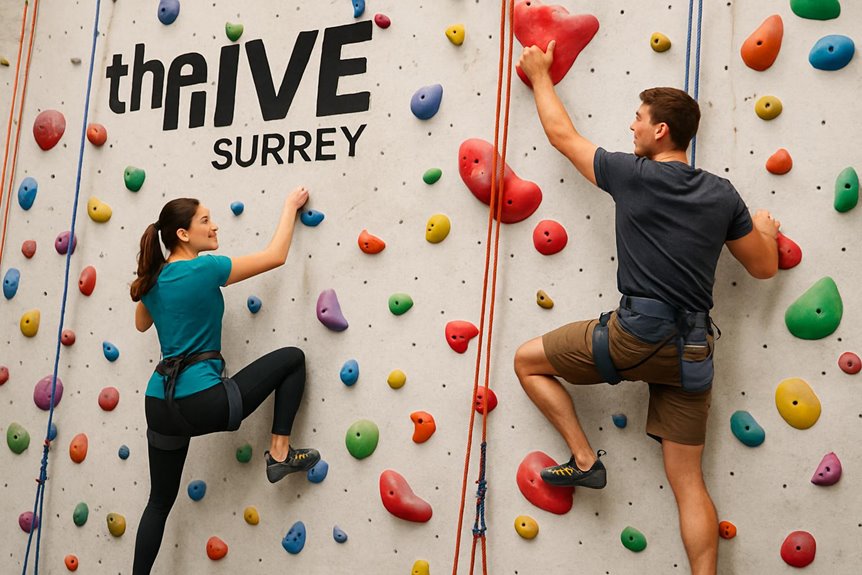 indoor rock climbing adventures