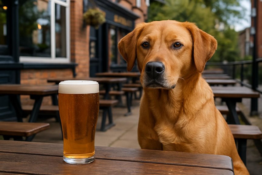 pets allowed on patios