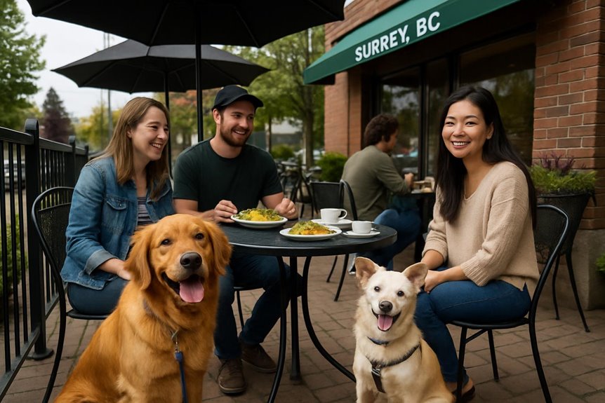 surrey s dog friendly outdoor dining