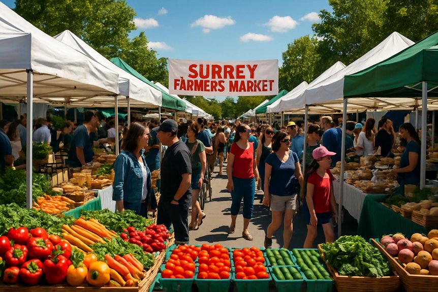 surrey s weekly farmers markets