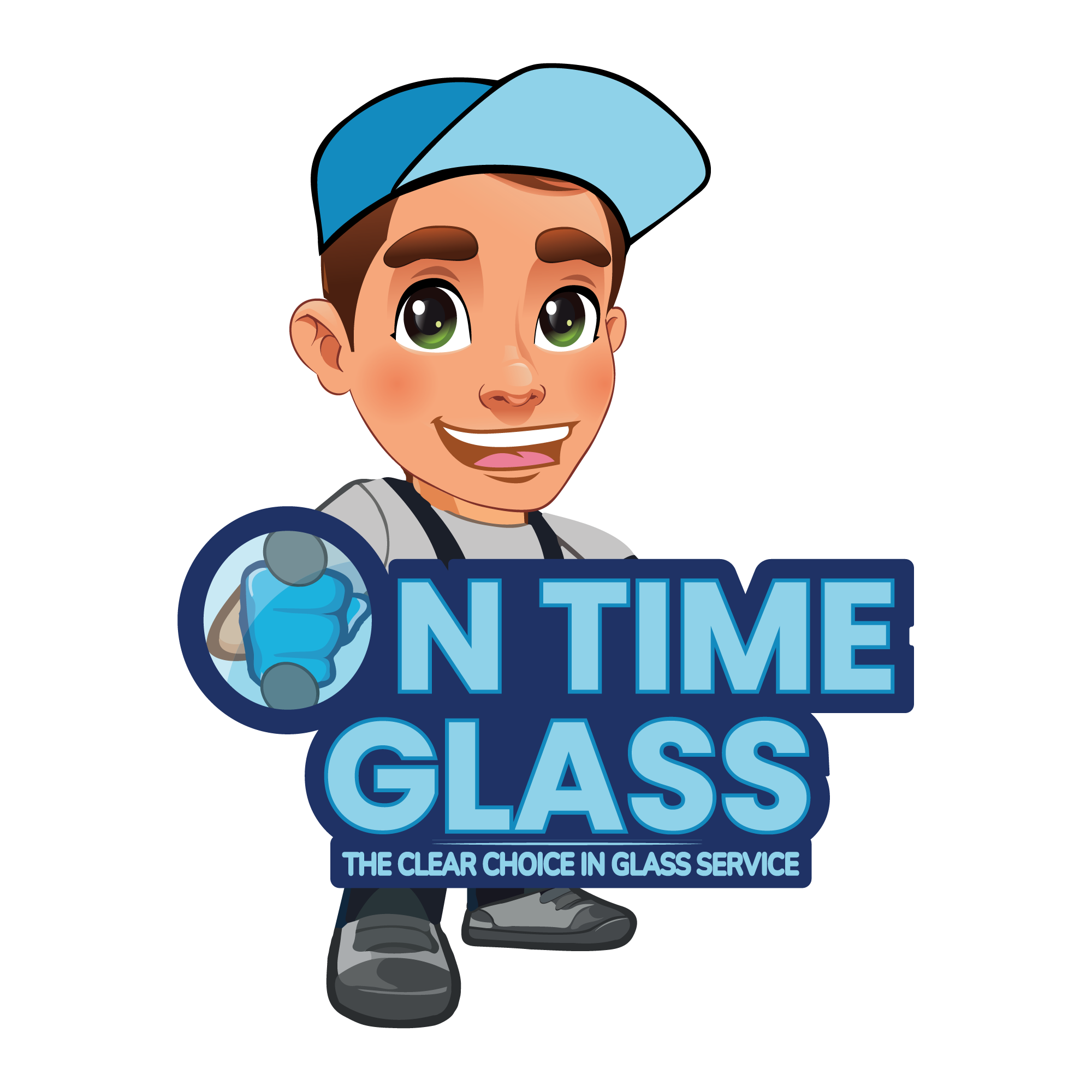 OTG Logo Tagline On Time Glass OTG Logo Tagline On Time Glass
